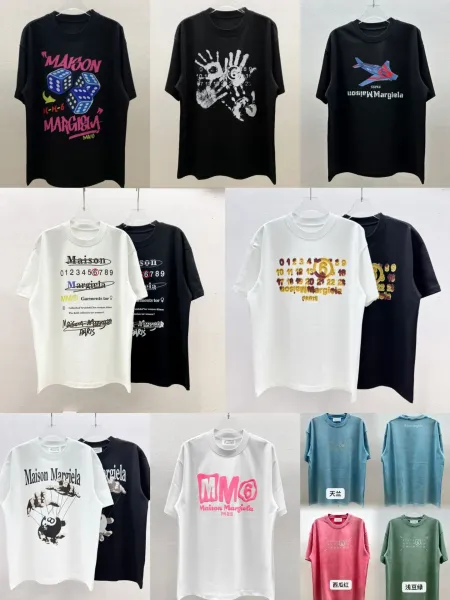 Design Abstract Numbered 'W' Graphic T-Shirt White - 3