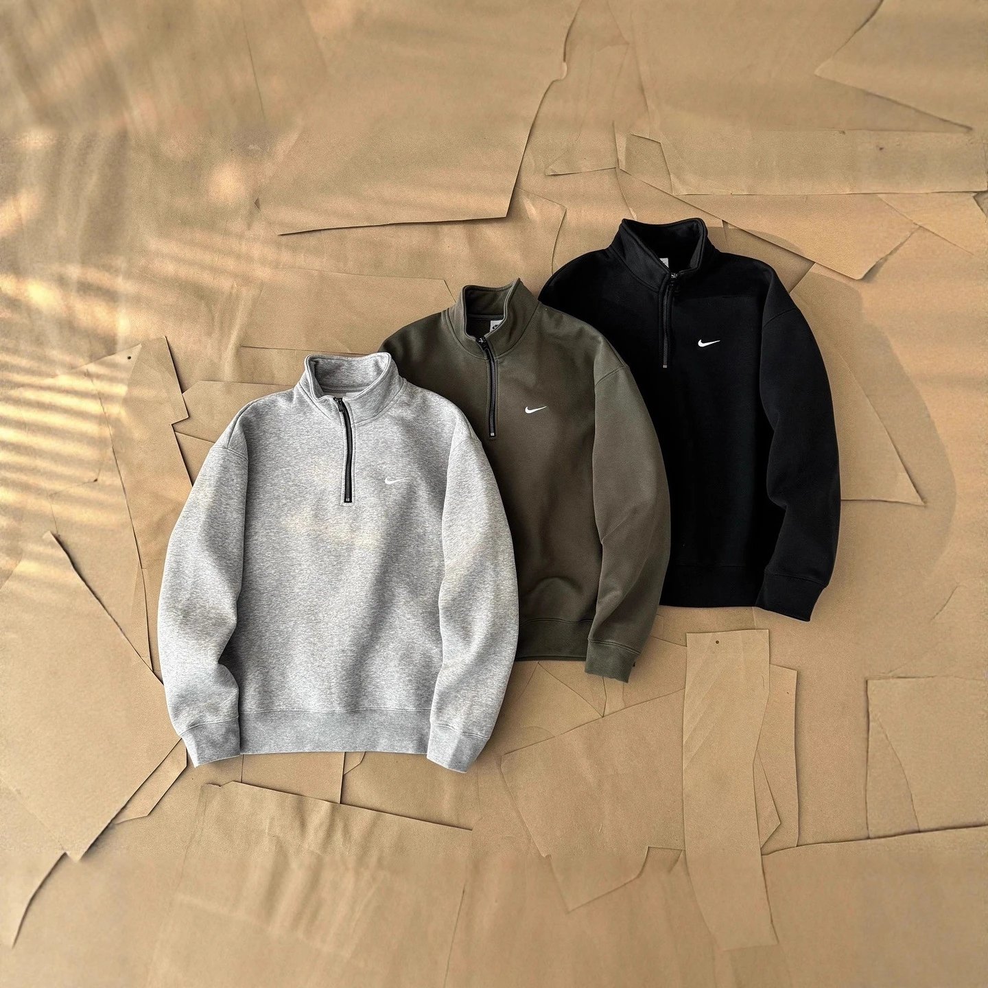 Nike Half-Zip Pullover Sweatshirts [3 styles]