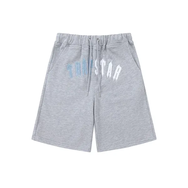 Travis Scott x Cactus Jack Trapstar Gray Sweat Shorts - 1