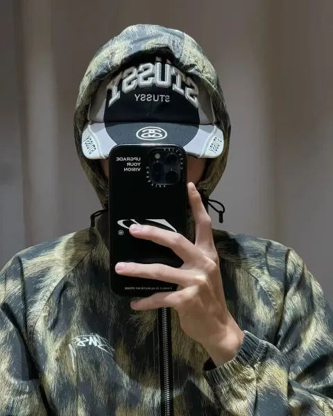 Stüssy Bold Logo Blue and Gray Baseball Cap - 3