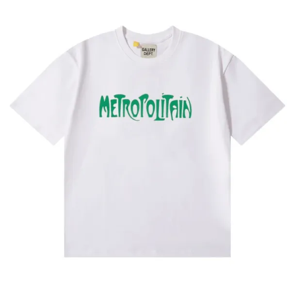 Gallery Dept Metropolitan Green Print T-Shirt - 1