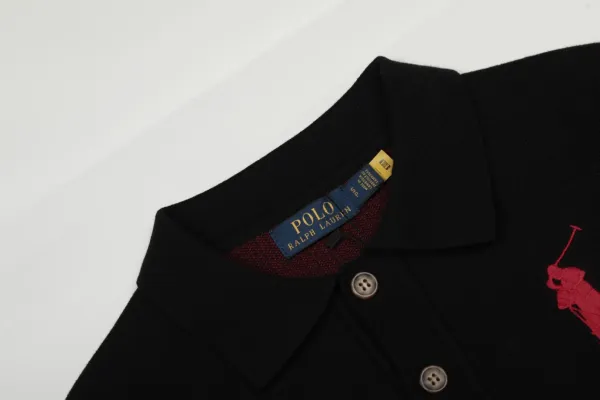 Polo Ralph Lauren Big Pony Knit Polo Black - 26