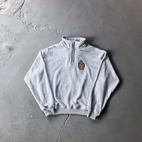 Ralph Lauren Polo Crest Embroidered Gray Sweat Shorts - 7