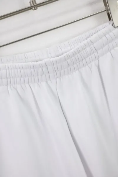 Balenciaga Logo-Embroidered White Sweatpants - 14