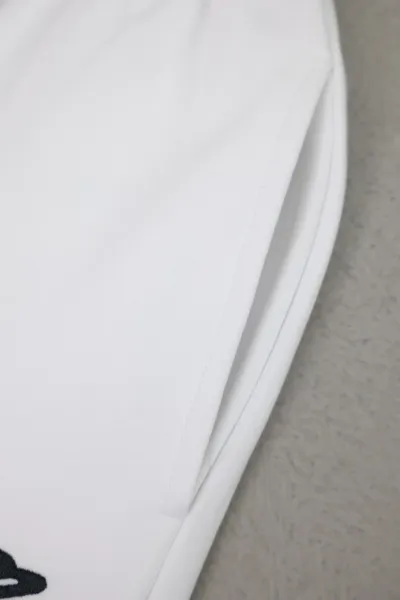Balenciaga Logo-Embroidered White Sweatpants - 16