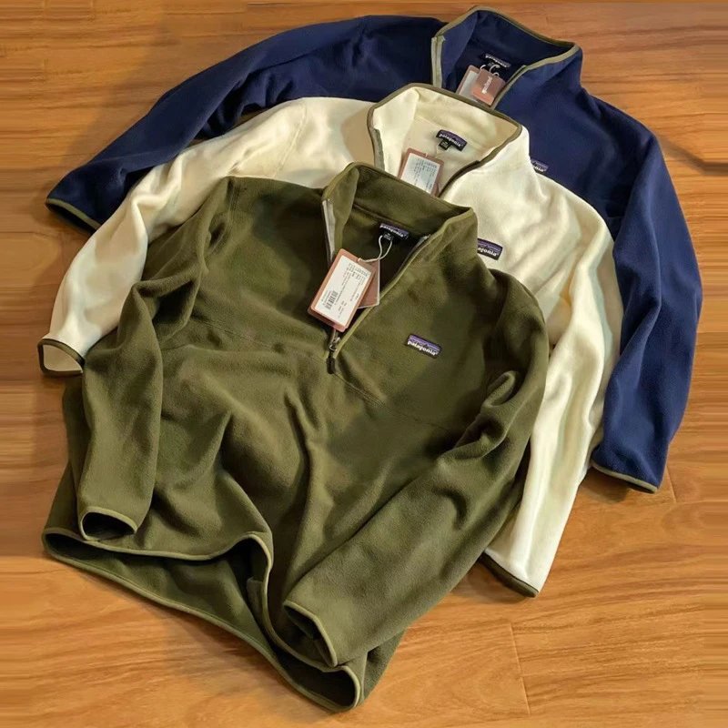 Patagonia Better Sweater 1/4 Zip Fleece Jacket Army Green - 15