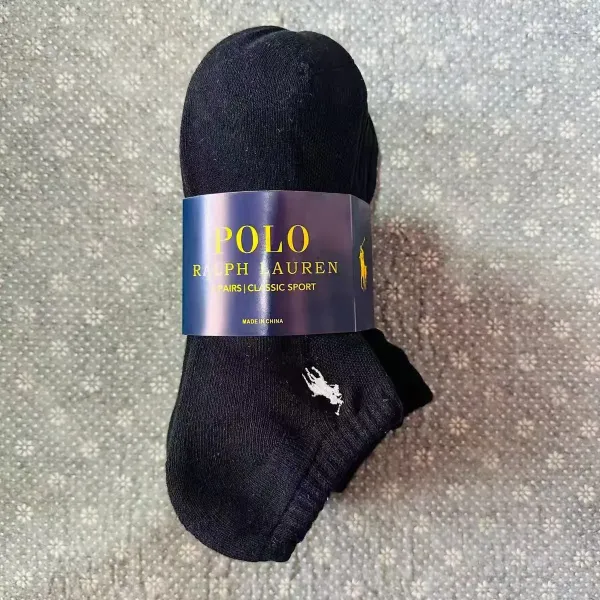 Polo Ralph Lauren Classic Sport Socks Black - 1