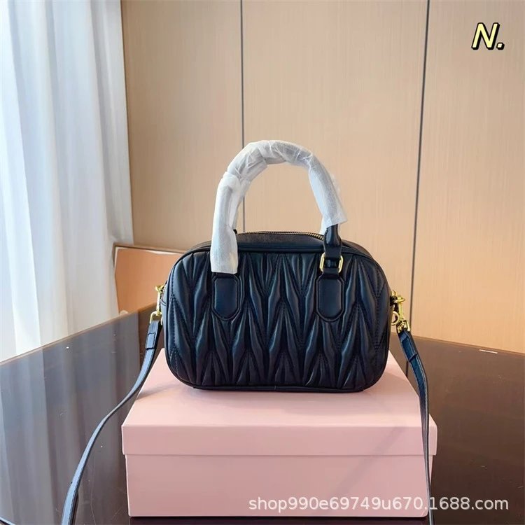 Miu Miu Matelassé Mini Boston Bag White Handbag - 12