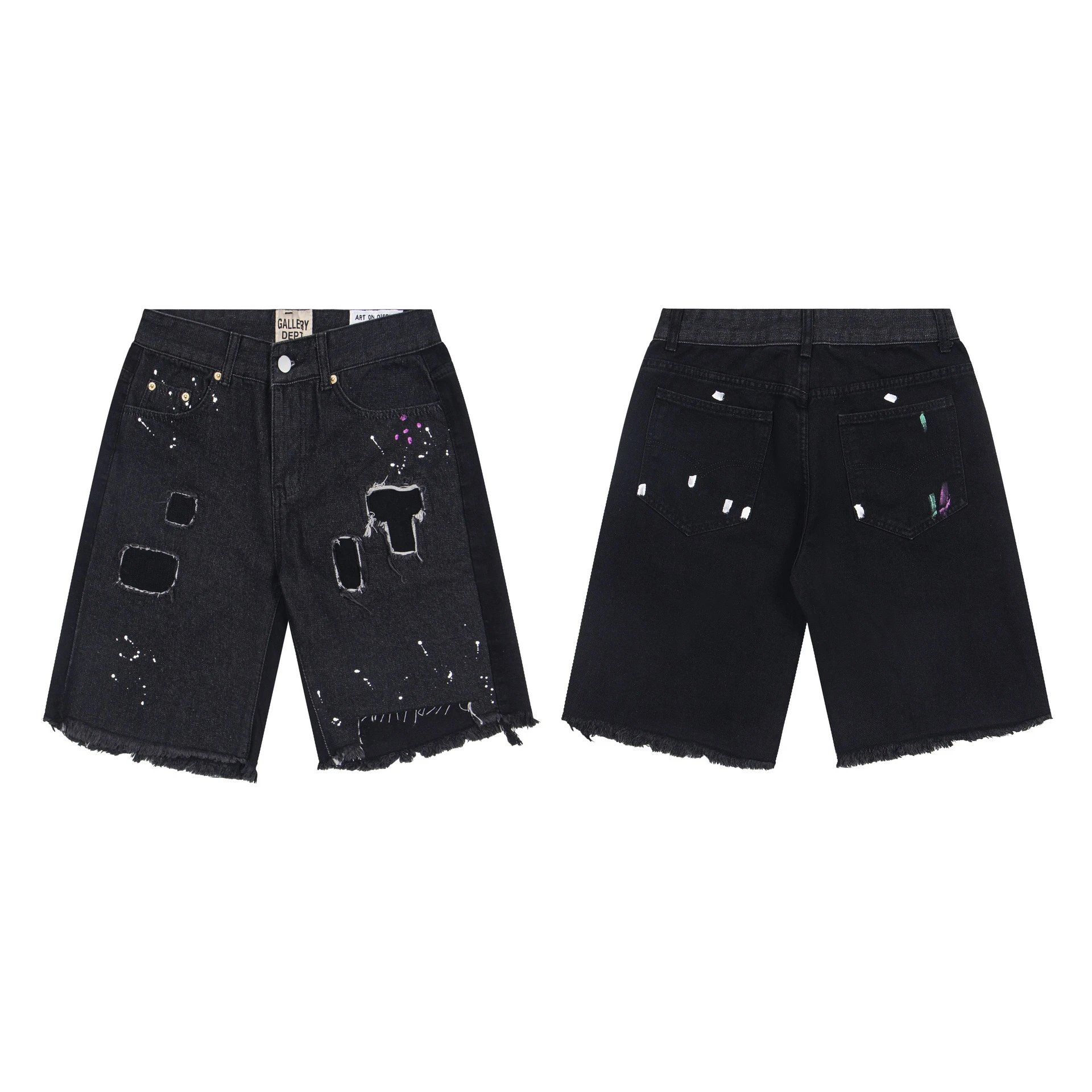 Gallery Dept Black Distressed 