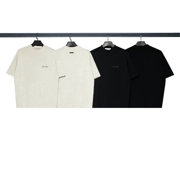 Essentials Oversized Logo Black T-Shirt - 2