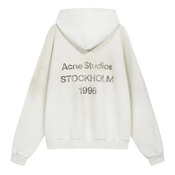 Acne Studios Stockholm 1996 Hoodie Deep Teal - 6