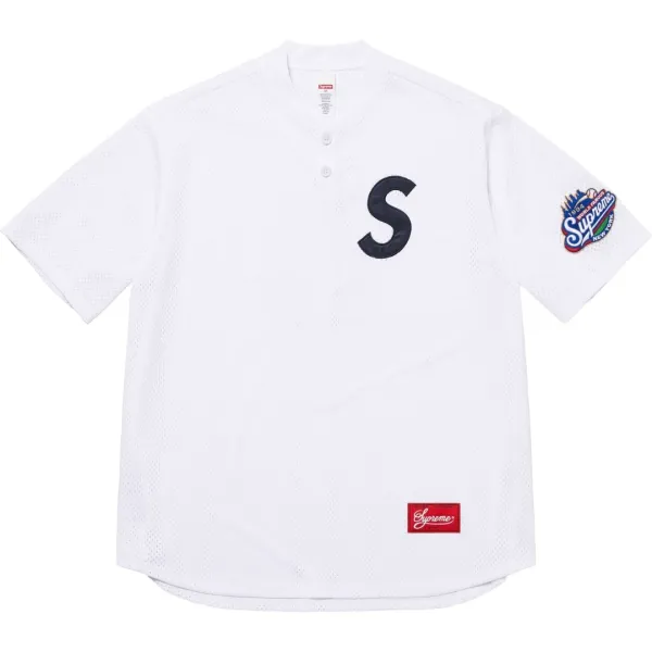 Supreme 1994 World Series Mesh Jersey White - 1