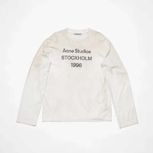 Acne Studios Stockholm 1996 Long-Sleeve T-Shirt White - 1
