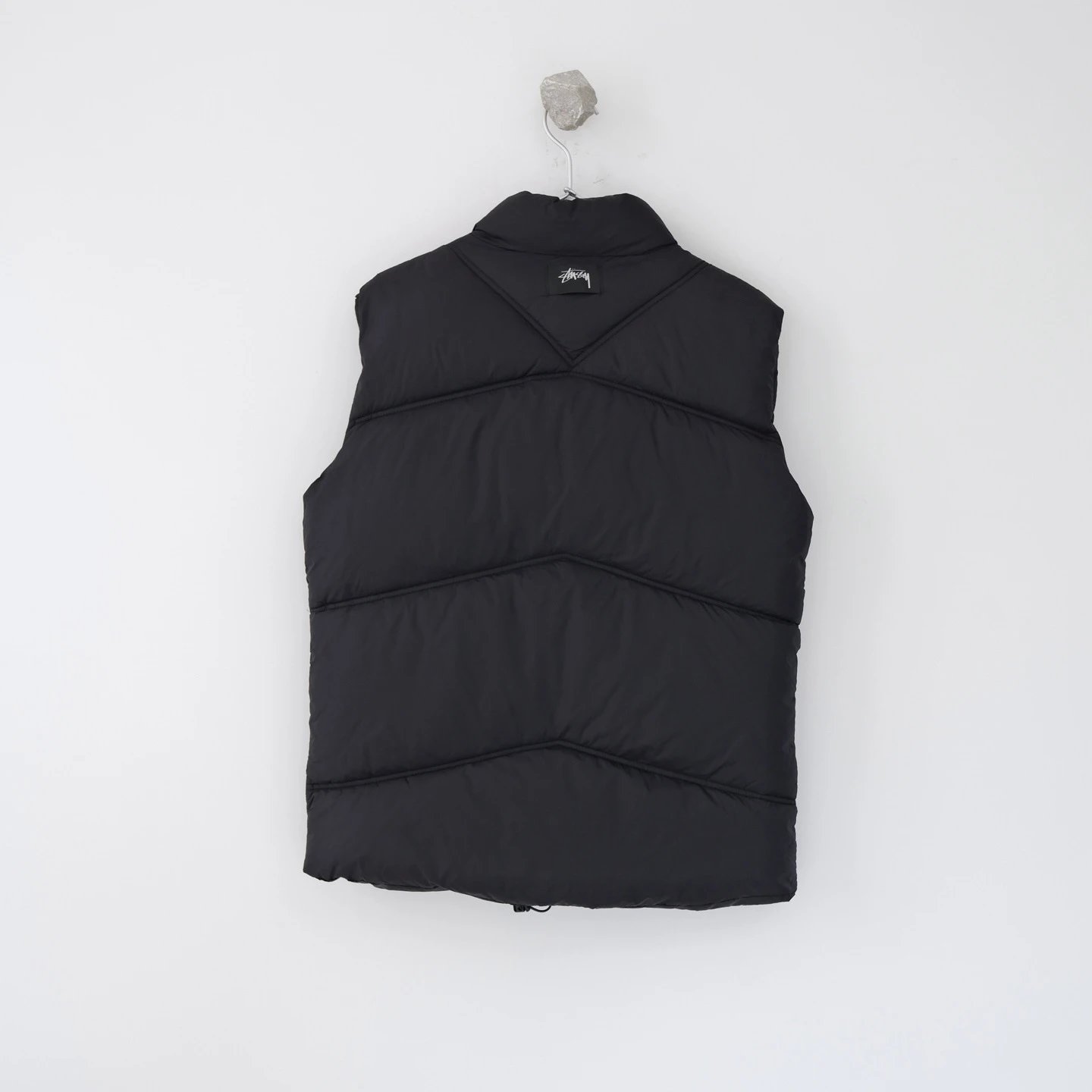 Stüssy Puffer Vest Navy Outerwear - 9