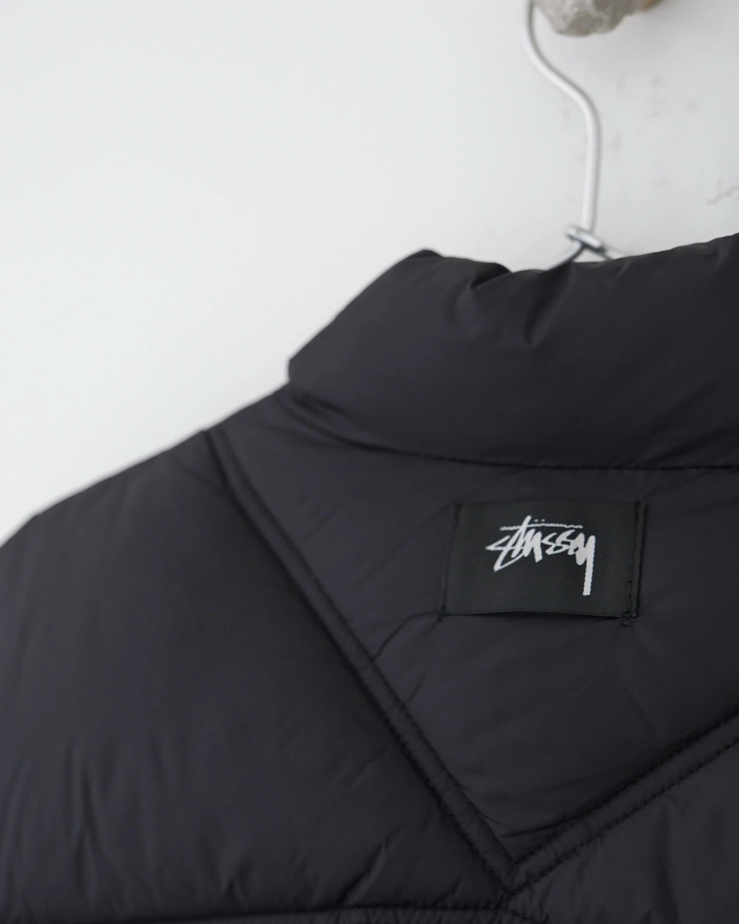 Stüssy Puffer Vest Navy Outerwear - 17