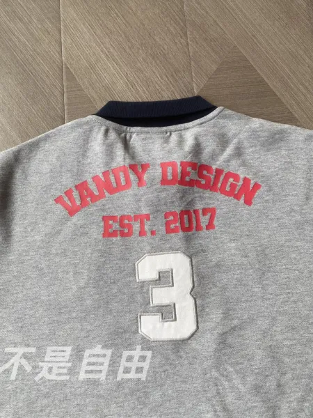 Design Vandy Design Protocol+ Polo Gray / Navy Polo Shirt - 12