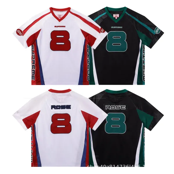 Supreme x Martine Rose Football Jersey White/Black - 1