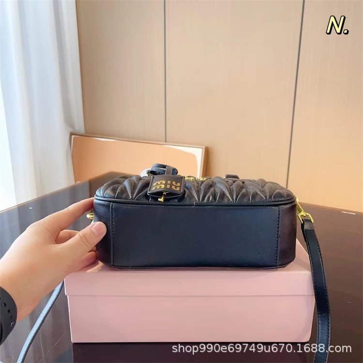 Miu Miu Matelassé Mini Boston Bag White Handbag - 13