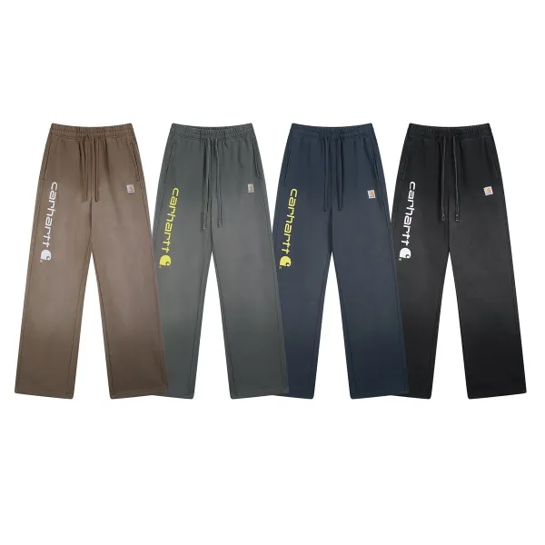 Carhartt Work In Progress Script Logo Sweatpants Olive - 3