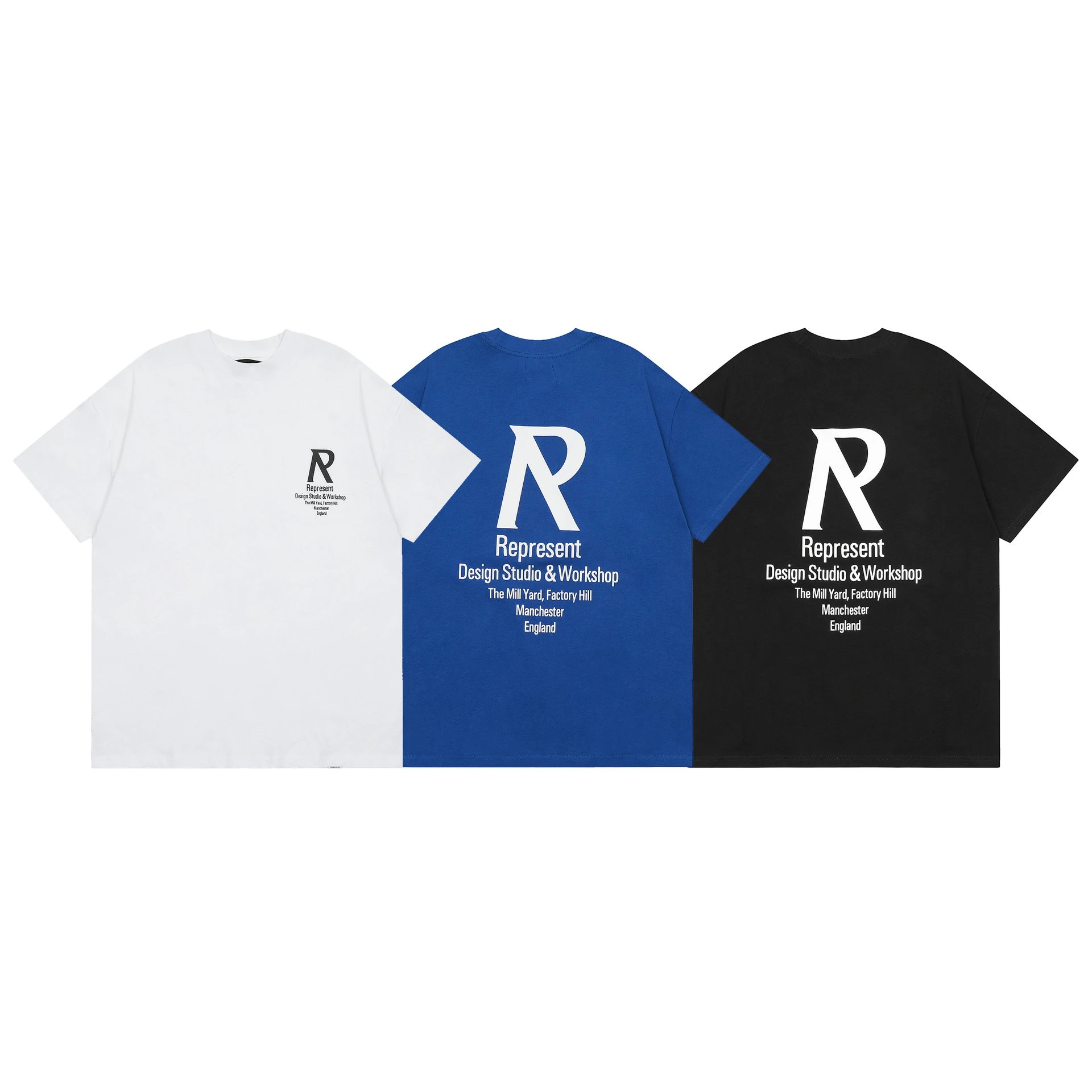 Represent Premium Gas Station Pin-Up T-Shirt White - 12