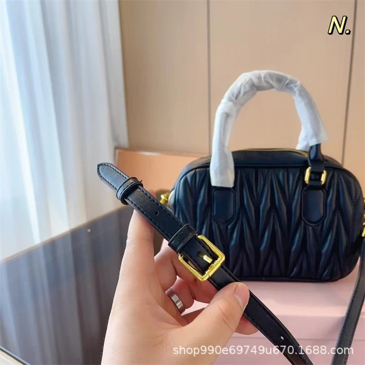 Miu Miu Matelassé Mini Boston Bag White Handbag - 14