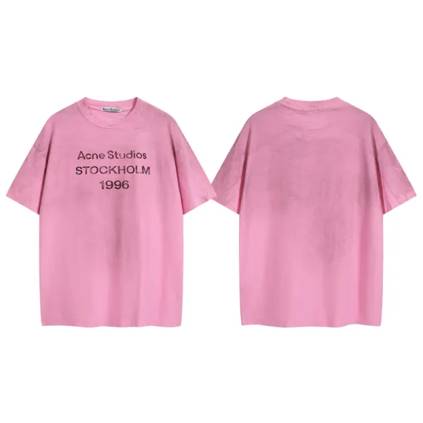 Acne Studios Stockholm 1996 Pink T-Shirt - 1
