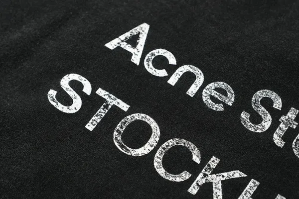 Acne Studios Stockholm 1996 Graphic T-Shirt Black - 5