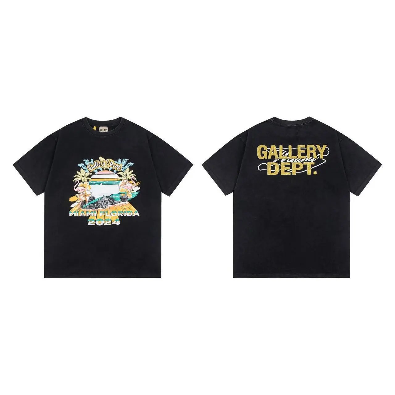 Gradient Letter Print T-Shirt photo 2