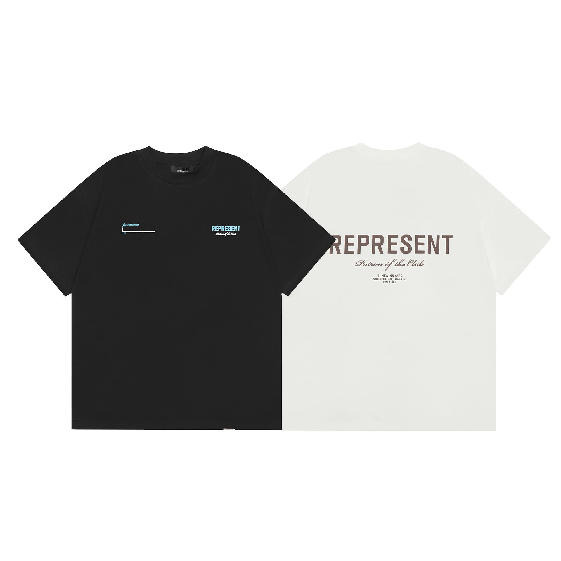 Represent Premium Gas Station Pin-Up T-Shirt White - 6