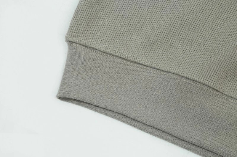 Fear of God Essentials Ribbed Polo Collar Sweatshirt Brown - 24