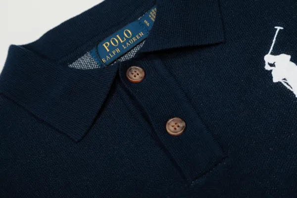 Polo Ralph Lauren Big Pony Knit Polo Black - 12