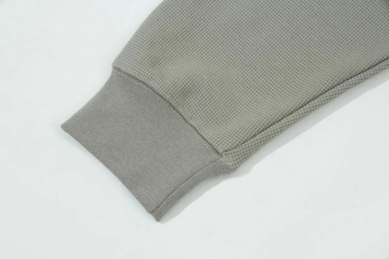 Fear of God Essentials Ribbed Polo Collar Sweatshirt Brown - 23