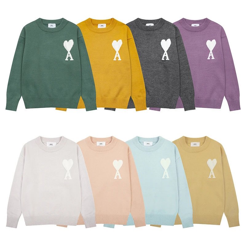 Ami Paris Heart A Sweater [17 styles]
