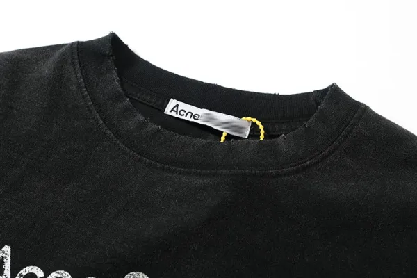 Acne Studios Stockholm 1996 Graphic T-Shirt Black - 4