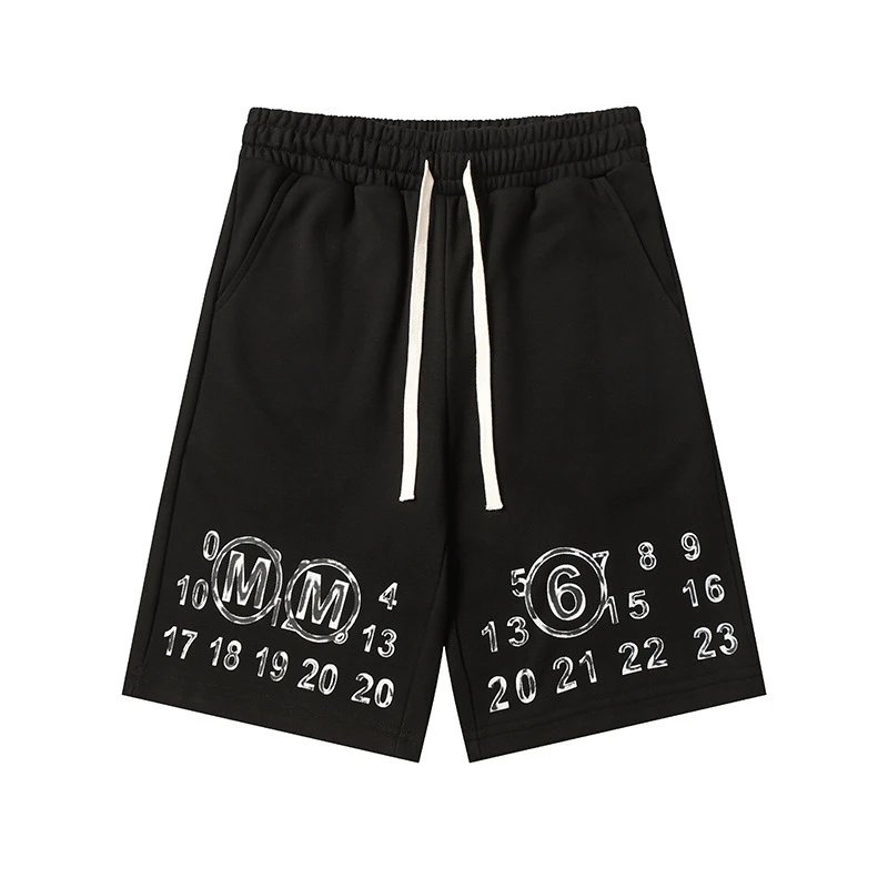 Digital Print Shorts Five-Point Pants · 2