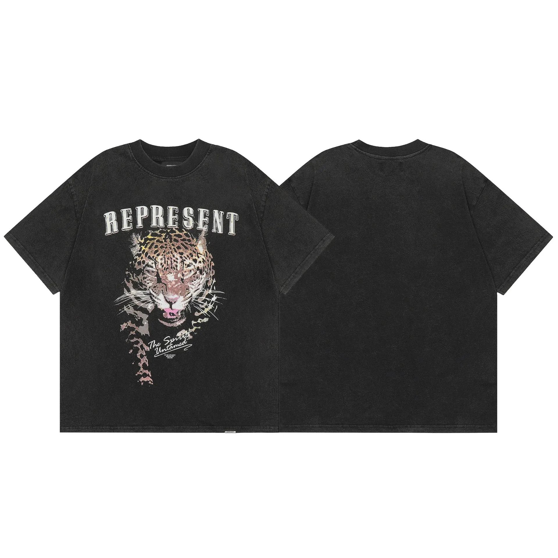 Represent Premium Gas Station Pin-Up T-Shirt White - 16