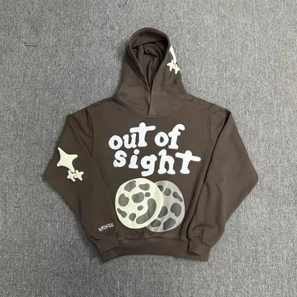Broken Planet Heartless Love Hoodie Beige - 26