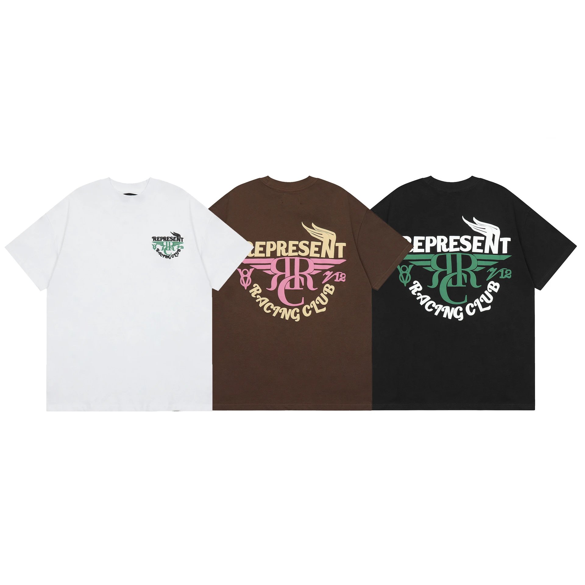Represent Premium Gas Station Pin-Up T-Shirt White - 9