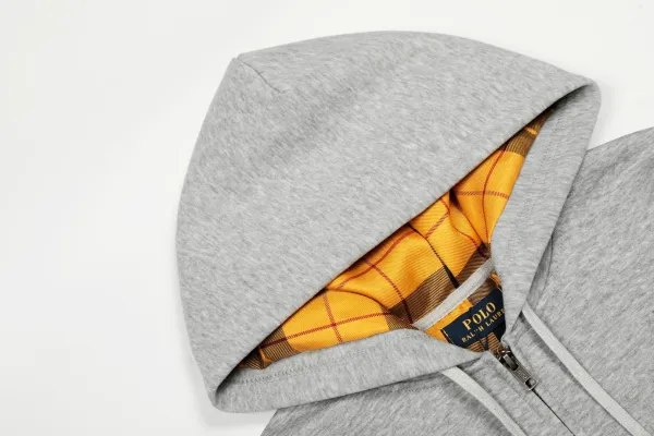 Polo Ralph Lauren Bear Logo Full-Zip Hoodie White - 13
