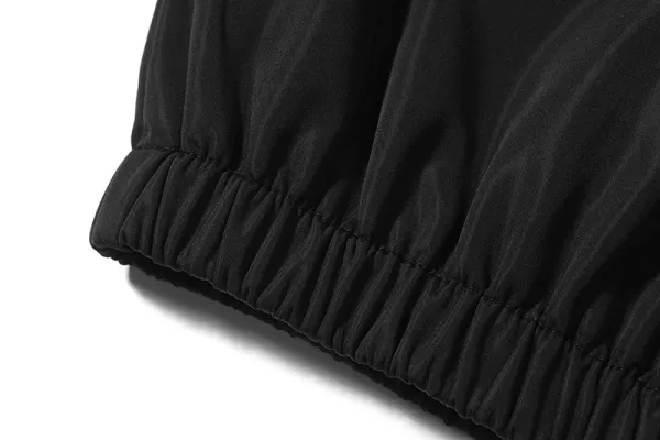 Essential Half-Zip Windbreaker Black Jacket - 11