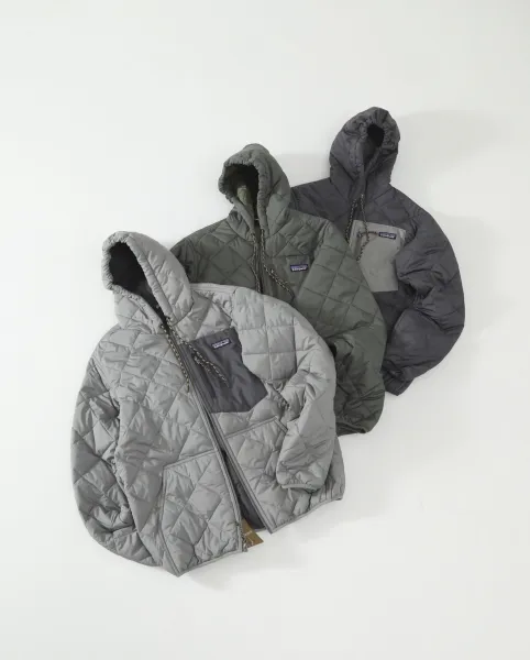 Patagonia Nano Puff Hoody Gray Quilted Jacket - 7