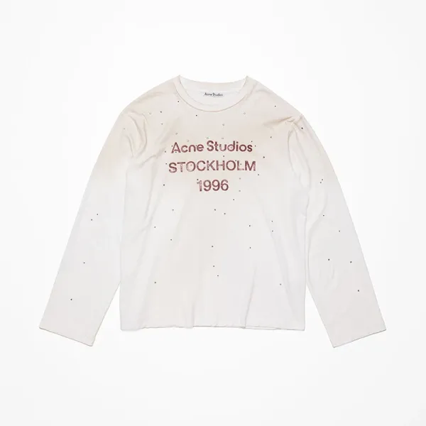 Acne Studios Stockholm 1996 Long-Sleeve T-Shirt White - 1
