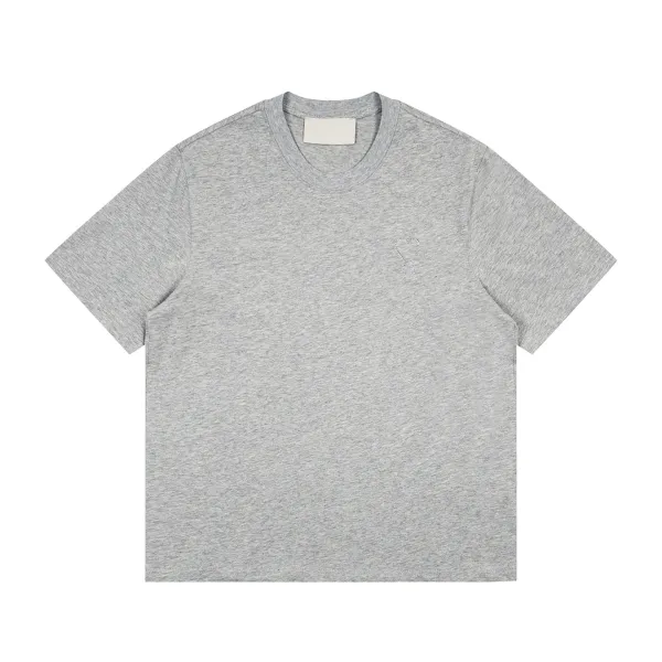 AMI Paris AMI Paris Black Outline Logo T-Shirt - 8