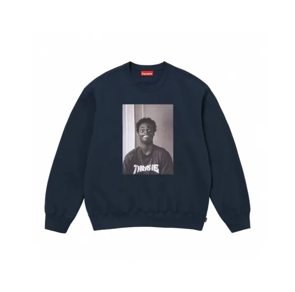 Supreme Photo Print Hoodie Black/White/Gray/Navy Multicolor - 4