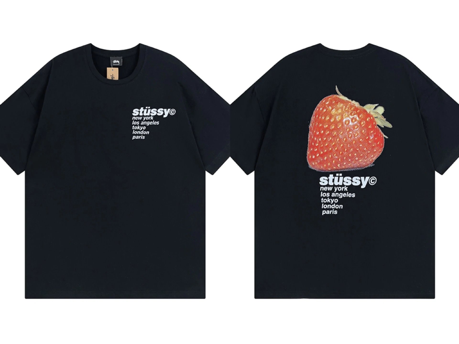 Letter Cartoon Print T-Shirt photo 6