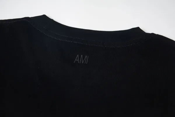 Ami x GAP Heart Logo Long-Sleeve T-Shirt White - 12
