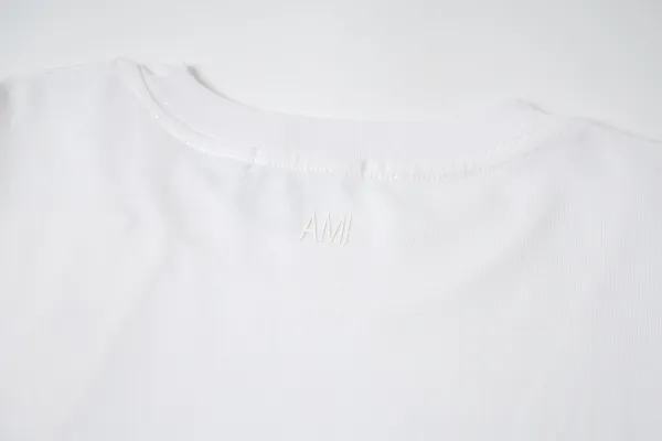 Ami x GAP Heart Logo Long-Sleeve T-Shirt White - 20