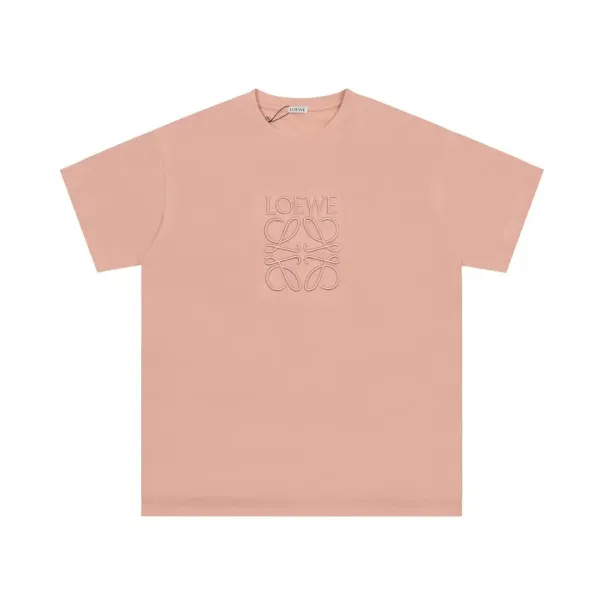 Loewe Anagram Embroidered T-Shirt Beige T-Shirt - 10
