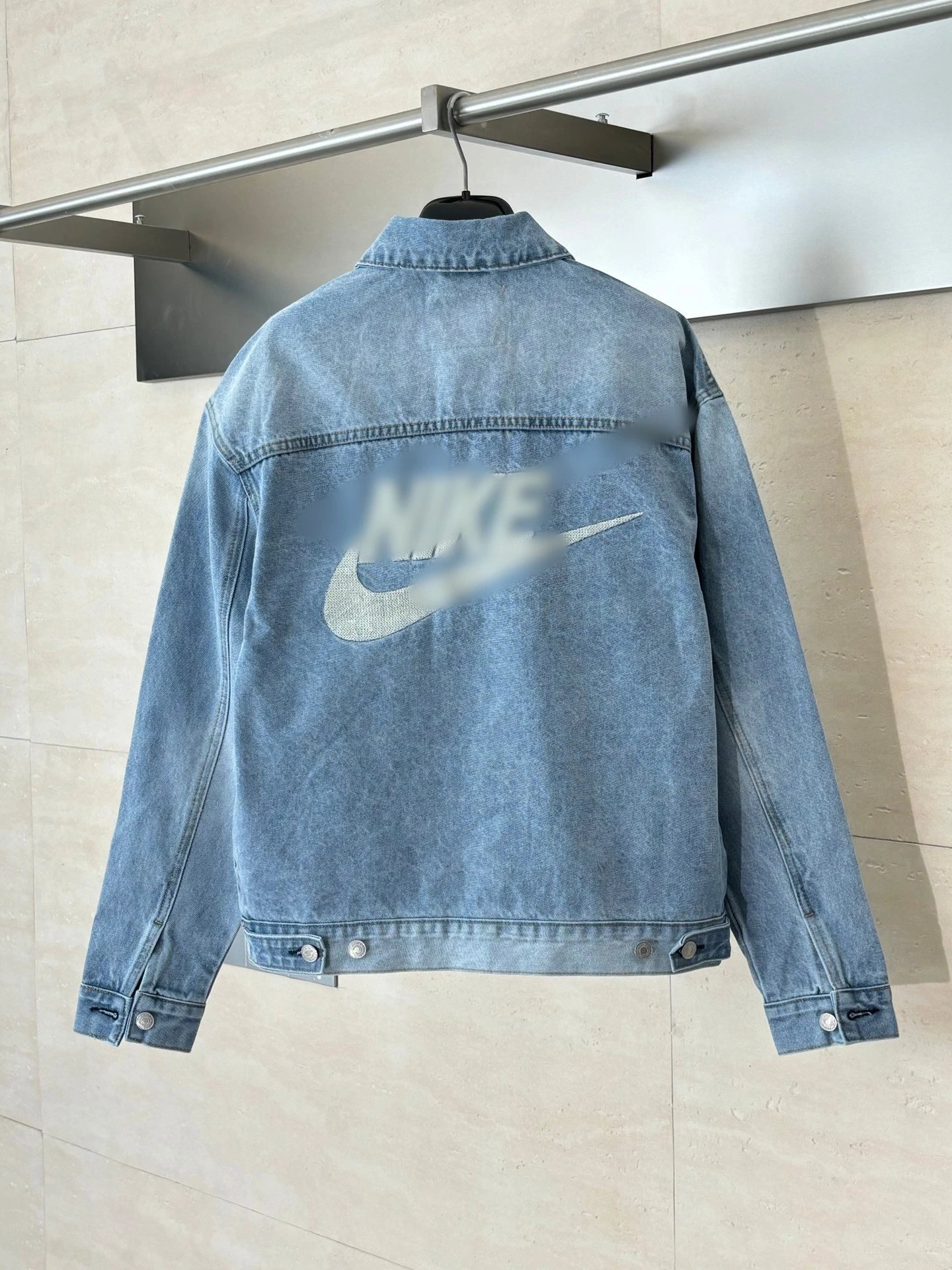 Nike x Levi's 501 Straight Fit Light Wash Jeans - 5