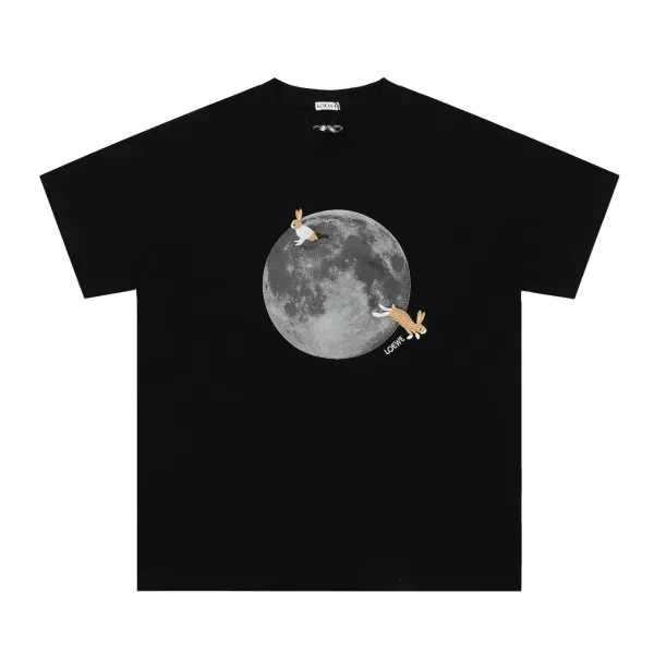 Loewe Anagram Embroidered T-Shirt Beige T-Shirt - 7